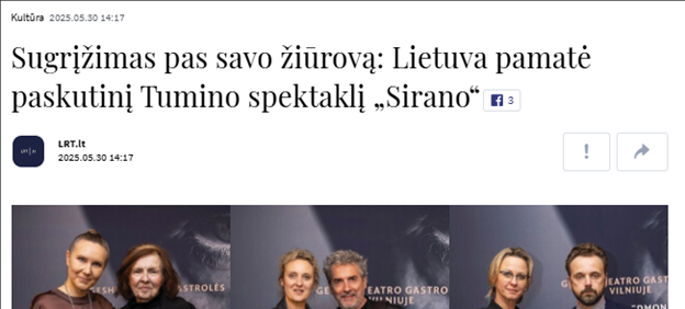 A newspaper article with a photo of a man and woman.

AI generated content